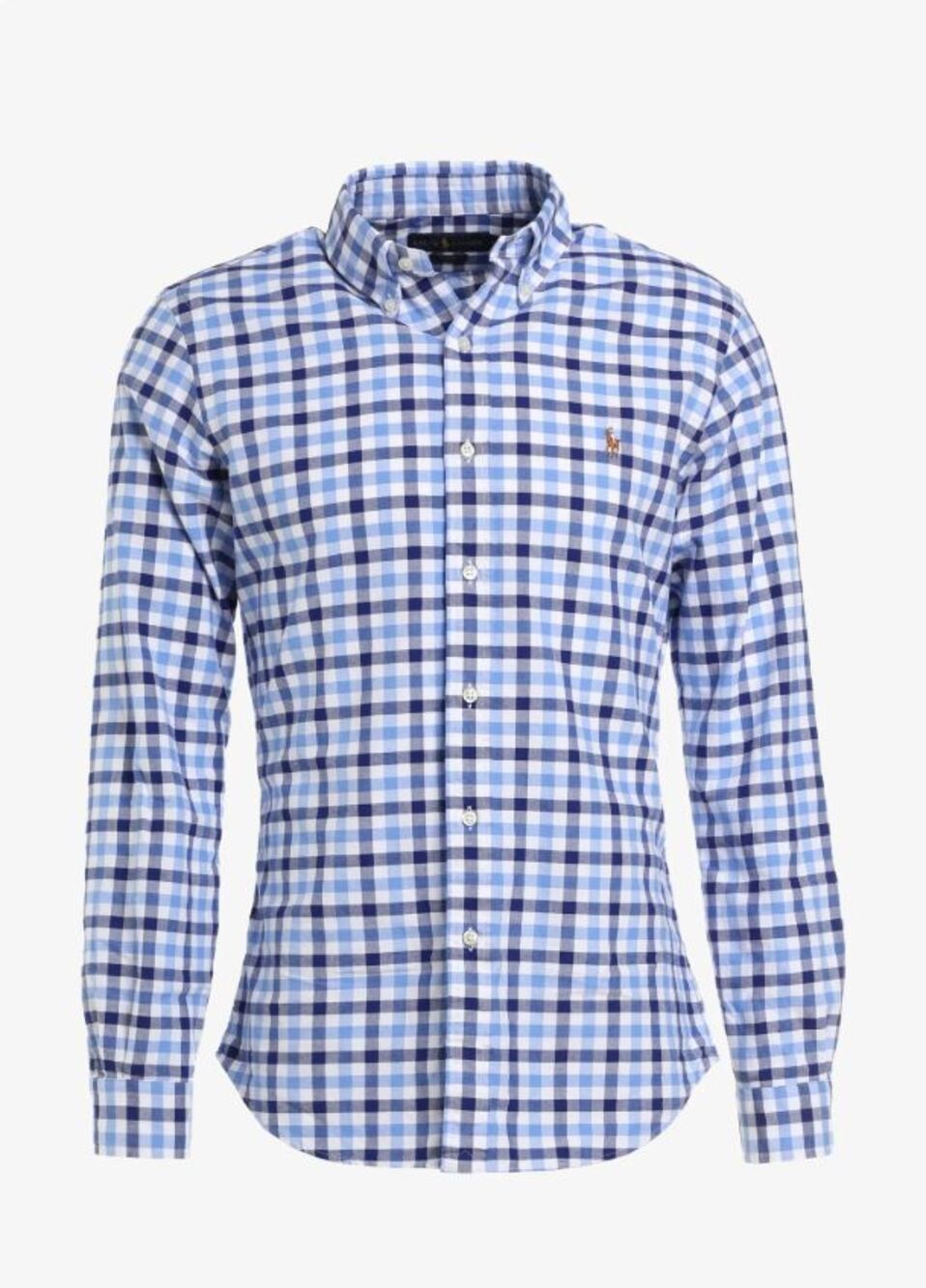 EUC Polo Ralph Lauren Classic Fit Tattersall Check Oxford Long Sleeve Shirt M